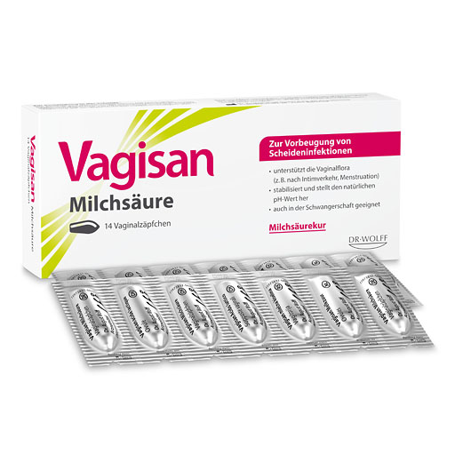 VAGISAN Milchs&auml;ure Vaginalz&auml;pfchen