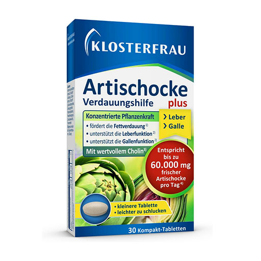 KLOSTERFRAU Artischocke plus Cholin Tabletten