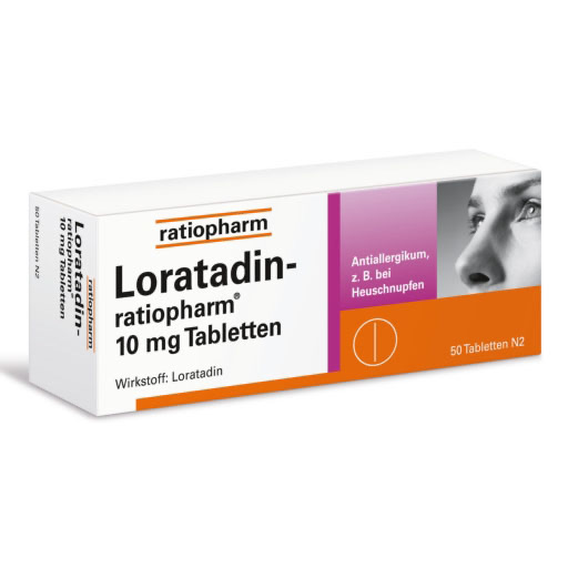 LORATADIN-ratiopharm 10 mg Tabletten