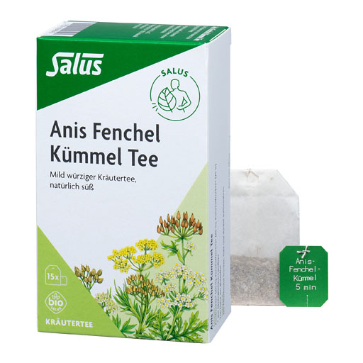 ANIS FENCHEL K&uuml;mmel Tee AFeK&uuml; Bio Salus Filterbtl.