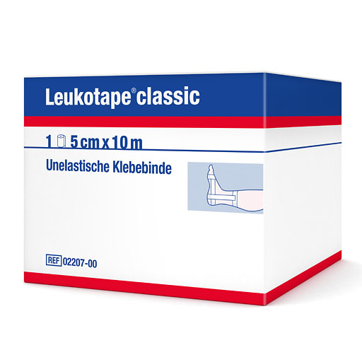 LEUKOTAPE Classic 5 cmx10 m wei&szlig;