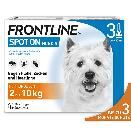 FRONTLINE Spot on H 10 L&ouml;sung f.Hunde