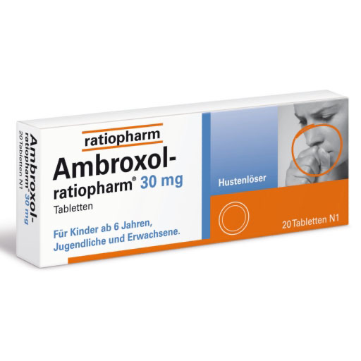 AMBROXOL-ratiopharm 30 mg Hustenl&ouml;ser Tabletten