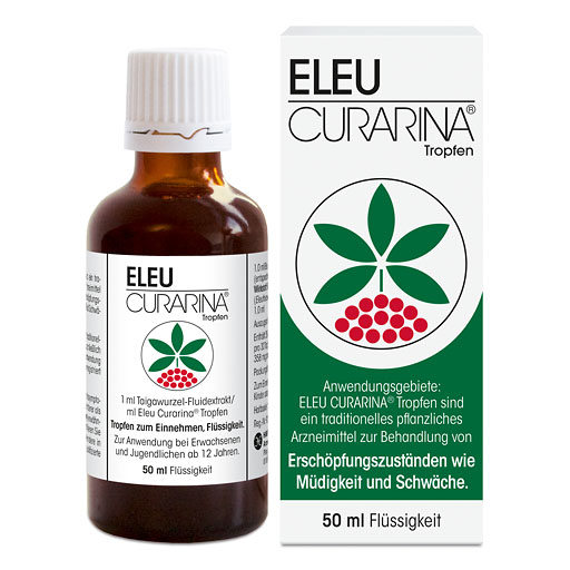 ELEU Curarina Tropfen 1ml Taigawurzel-Fluidextrakt