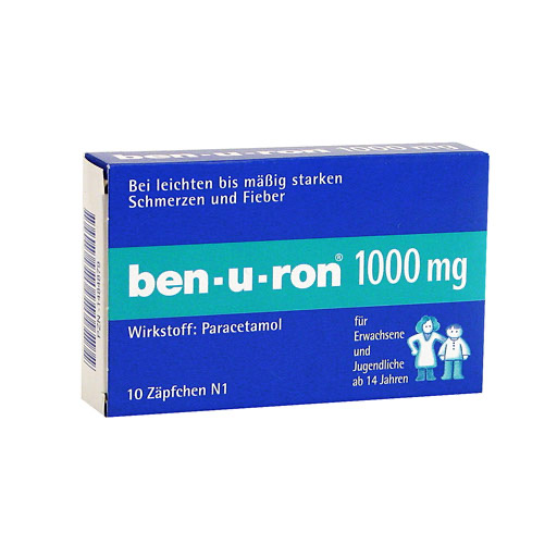 BEN-U-RON 1.000 mg Suppositorien