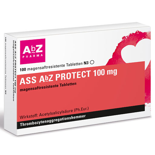 ASS AbZ PROTECT 100 mg magensaftresist.Tabl.
