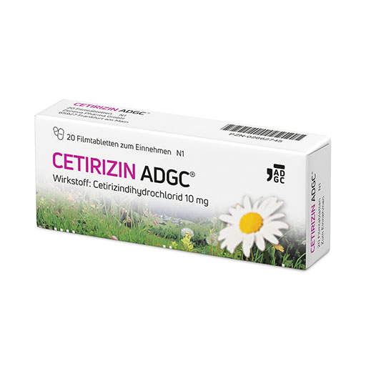 CETIRIZIN ADGC Filmtabletten