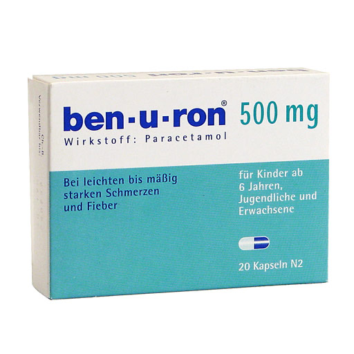 BEN-U-RON 500 mg Kapseln