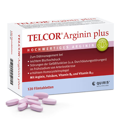 TELCOR Arginin plus Filmtabletten