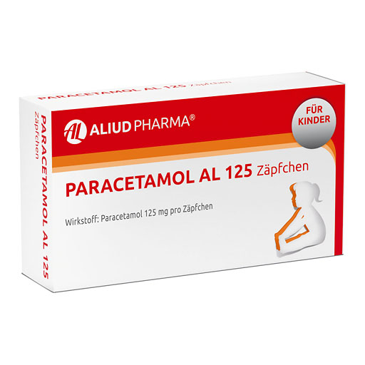 PARACETAMOL AL 125 S&auml;uglings-Suppos.