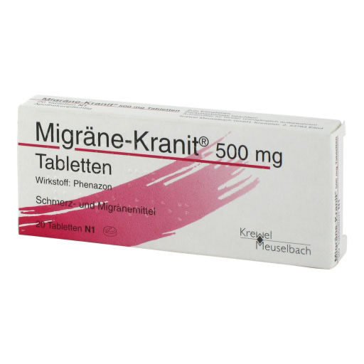 MIGR&Auml;NE KRANIT 500 mg Tabletten