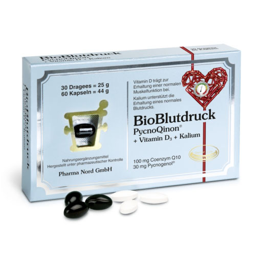 BIO BLUTDRUCK Dragees+Kapseln Pharma Nord Kombip.