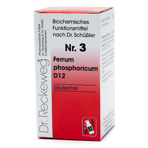 BIOCHEMIE 3 Ferrum phosphoricum D 12 Tabletten