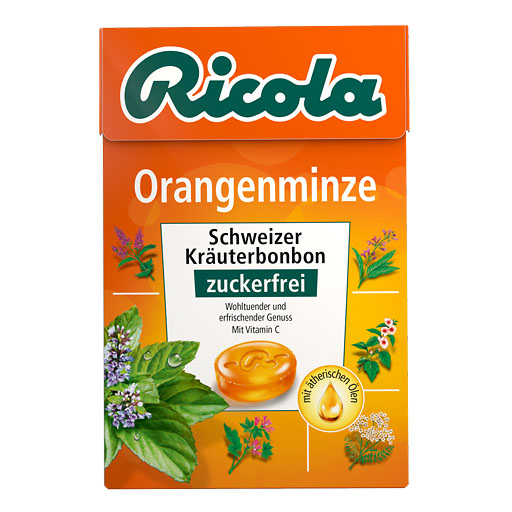 RICOLA o.Z.Box Orangenminze Bonbons