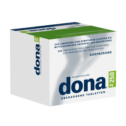 DONA 250 mg &uuml;berzogene Tabletten