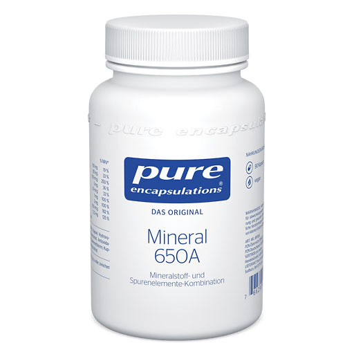PURE ENCAPSULATIONS Mineral 650A Kapseln