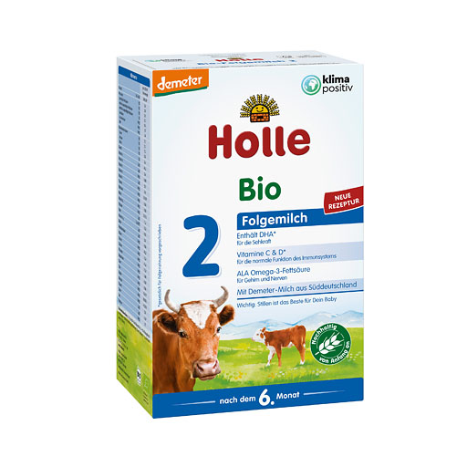 HOLLE Bio S&auml;uglings Folgemilch 2