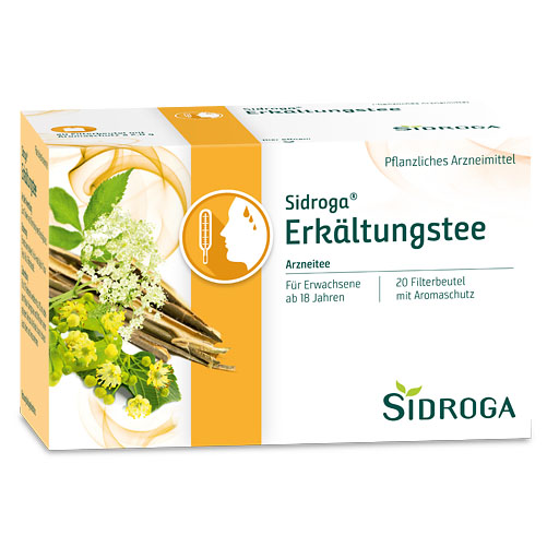 SIDROGA Erk&auml;ltungstee Filterbeutel