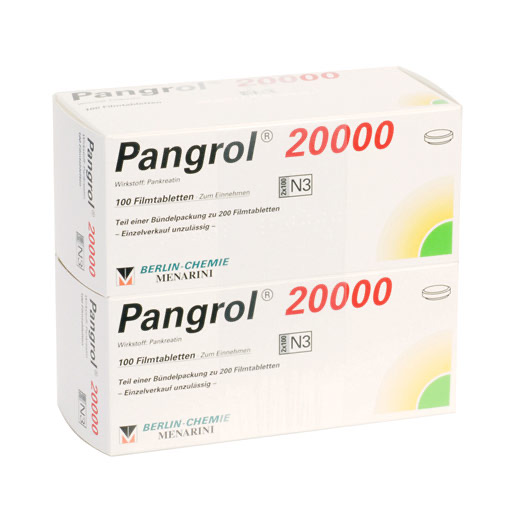 PANGROL 20.000 magensaftresistente Tabletten