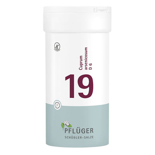 BIOCHEMIE Pfl&uuml;ger 19 Cuprum arsenicosum D 6 Tabl.