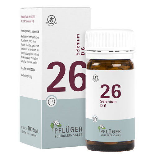 BIOCHEMIE Pfl&uuml;ger 26 Selenium D 6 Tabletten