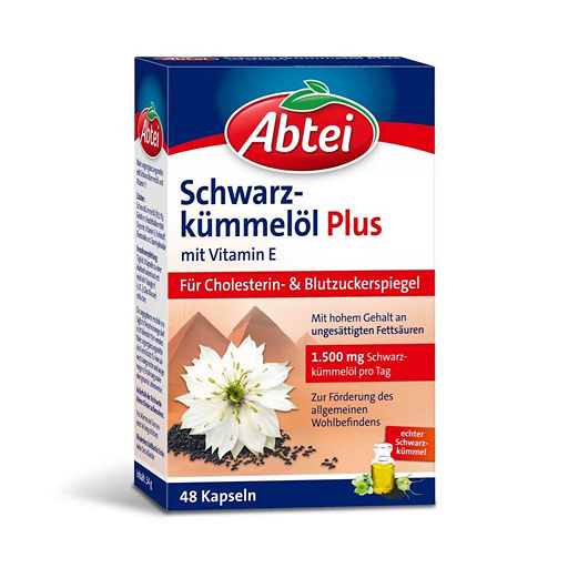 ABTEI Schwarzk&uuml;mmel&ouml;l Plus Kapseln