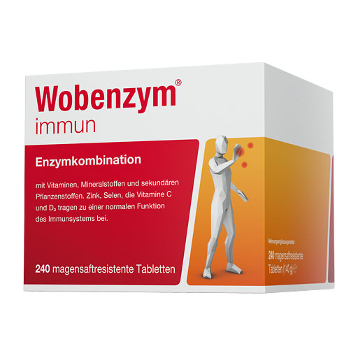 WOBENZYM immun magensaftresistente Tabletten