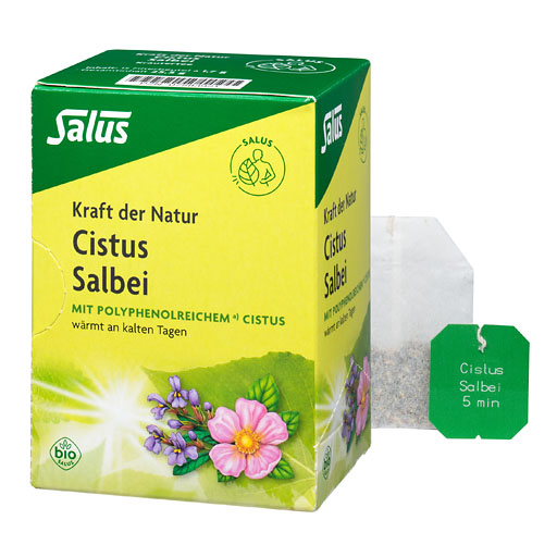 CISTUS SALBEI Kr&auml;utertee Kraft d.Natur Salus Fbtl.