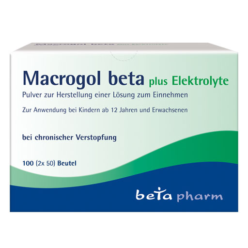 MACROGOL beta plus Elektrolyte Plv.z.H.e.L.z.Einn.