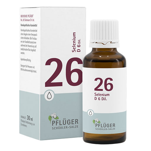 BIOCHEMIE Pfl&uuml;ger 26 Selenium D 6 Tropfen
