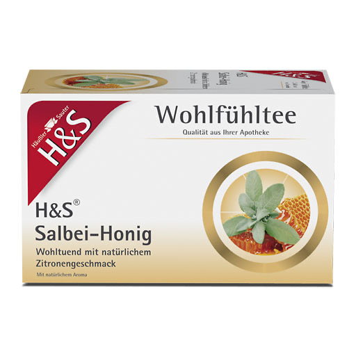 H&S Wohlf&uuml;hltee Salbei Honig mit Zitrone Fbtl.