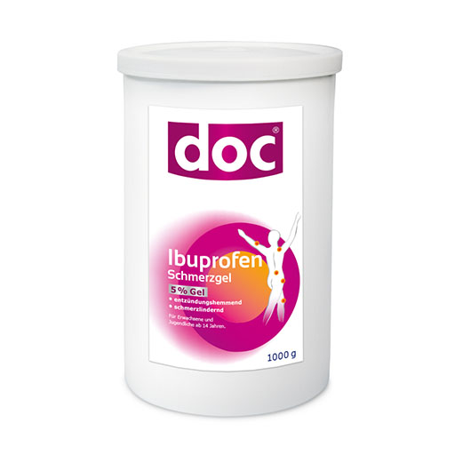 DOC IBUPROFEN Schmerzgel 5% Spenderkartusche
