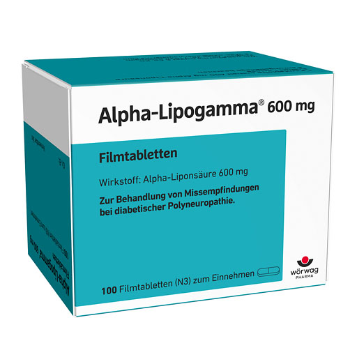 ALPHA-LIPOGAMMA 600 mg Filmtabletten