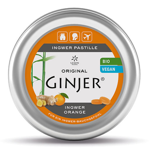 INGWER GINJER Pastillen Bio