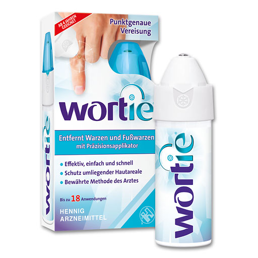 WORTIE gegen Warzen und Fu&szlig;warzen mit Applikator