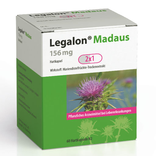 LEGALON Madaus 156 mg Hartkapseln
