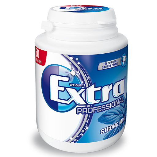WRIGLEY'S Extra Professional strong mint Dose