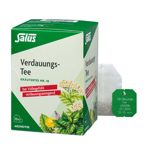VERDAUUNGS-TEE Kr&auml;utertee Nr.18 Salus Filterbeutel