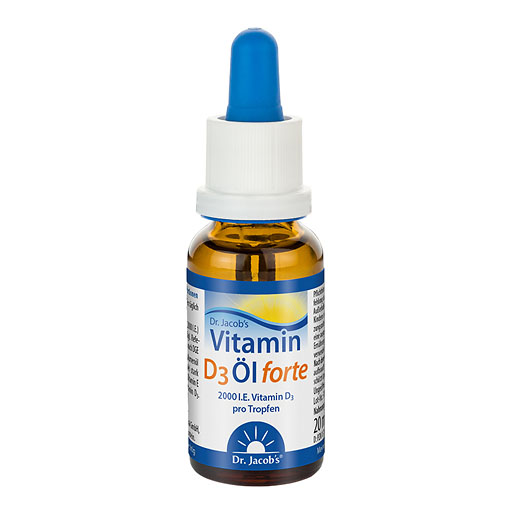 VITAMIN D3 &Ouml;L forte 2000 I.E. hochdos.Dr.Jacob's