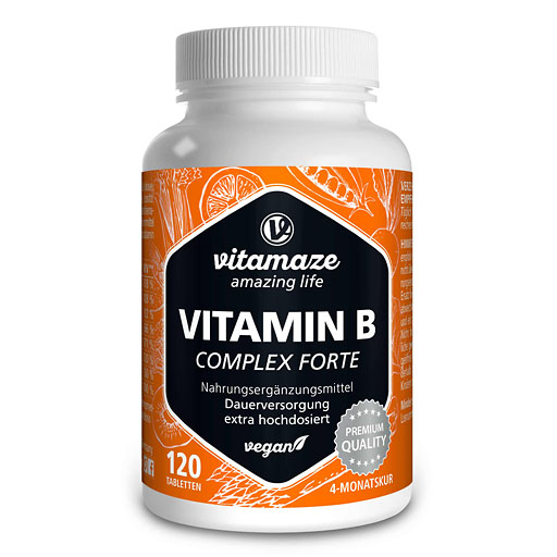 VITAMIN B COMPLEX extra hochdosiert vegan Tabl.