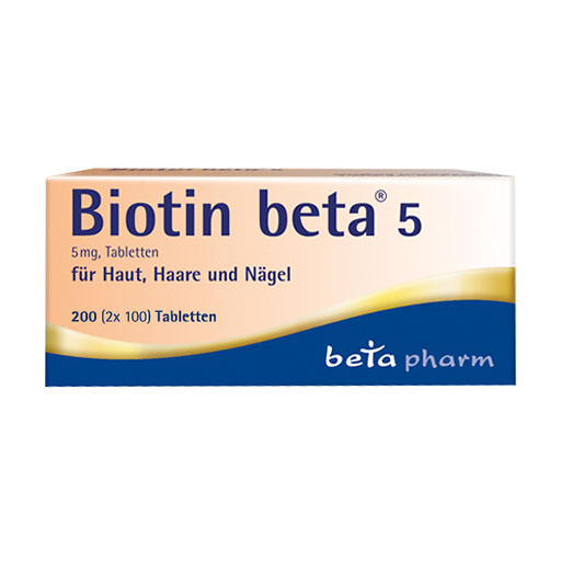 BIOTIN BETA 5 Tabletten