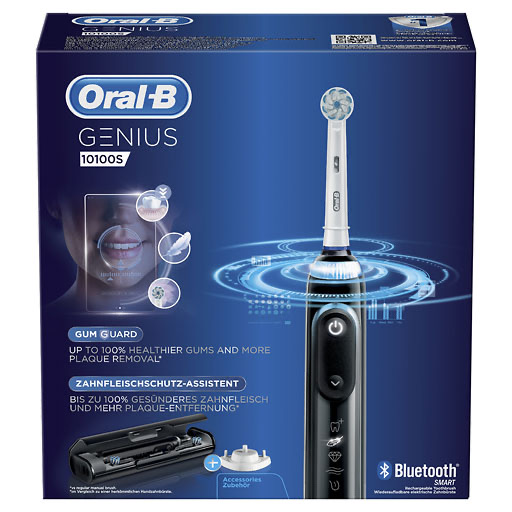 ORAL B Genius 10100S black elektr.Zahnb&uuml;rste