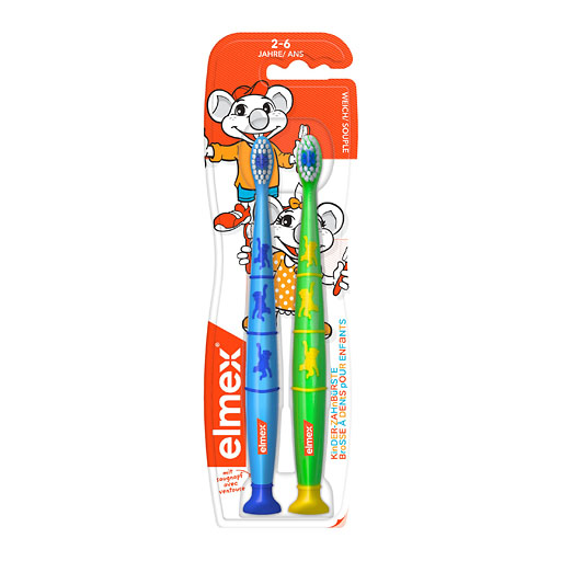 ELMEX Kinder Zahnb&uuml;rste Duo Pack
