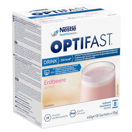OPTIFAST Drink Erdbeere Pulver