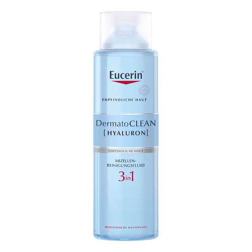 EUCERIN DermatoCLEAN Hyal.Miz.Reinigungsfluid 3in1
