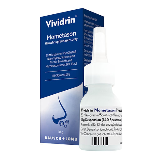 VIVIDRIN Mometason Heuschn.Nspr.50&mu;g/Sp. 140SprSt.