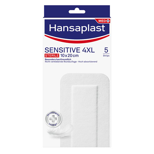 HANSAPLAST Sensitive Wundverband steril 10x20 cm
