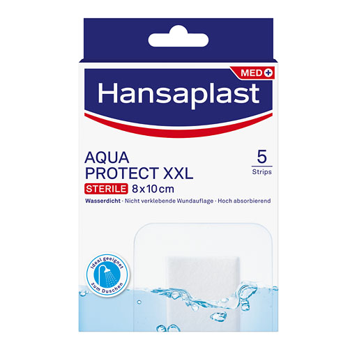 HANSAPLAST Aqua Protect Wundverb.steril 8x10 cm