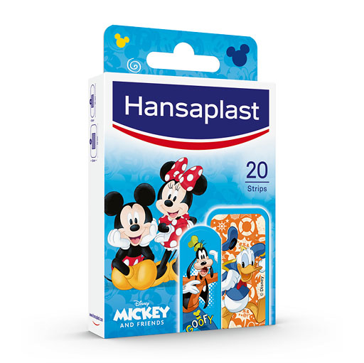 HANSAPLAST Kinder Pflasterstrips Mickey & Friends