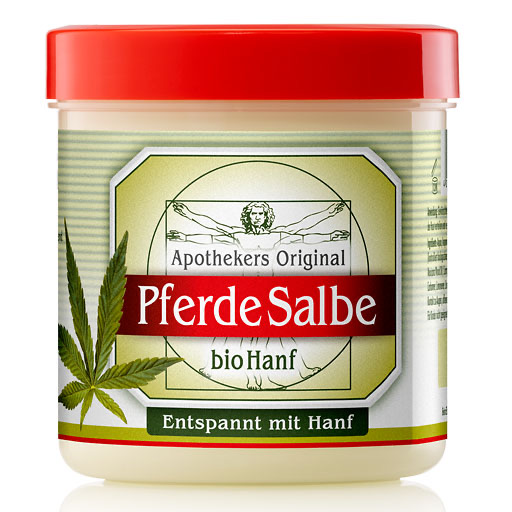 PFERDESALBE Apothekers Original Bio Hanf Dose